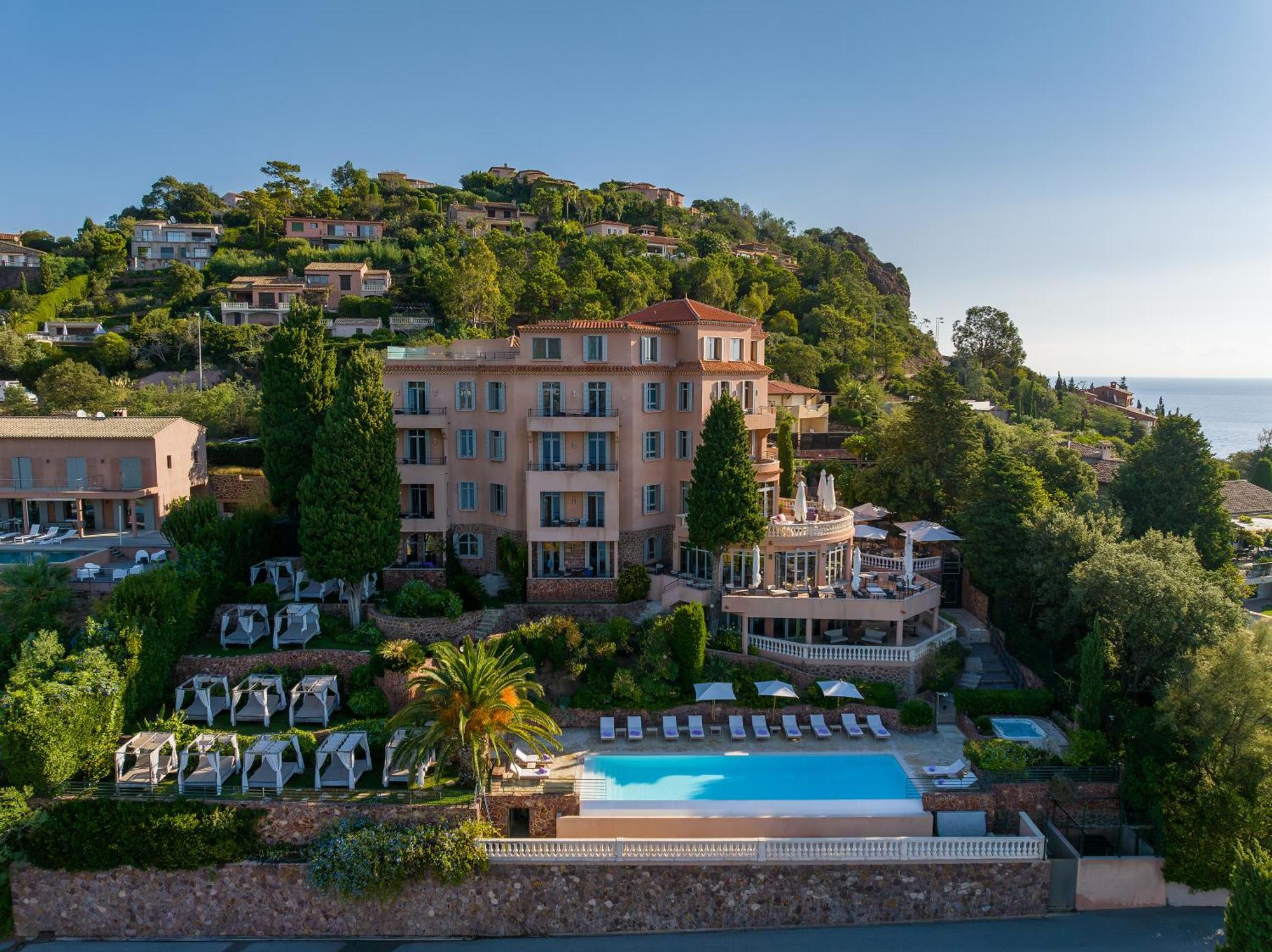 Hotel Tiara Yaktsa Cote D'Azur Théoule-sur-Mer Exterior foto