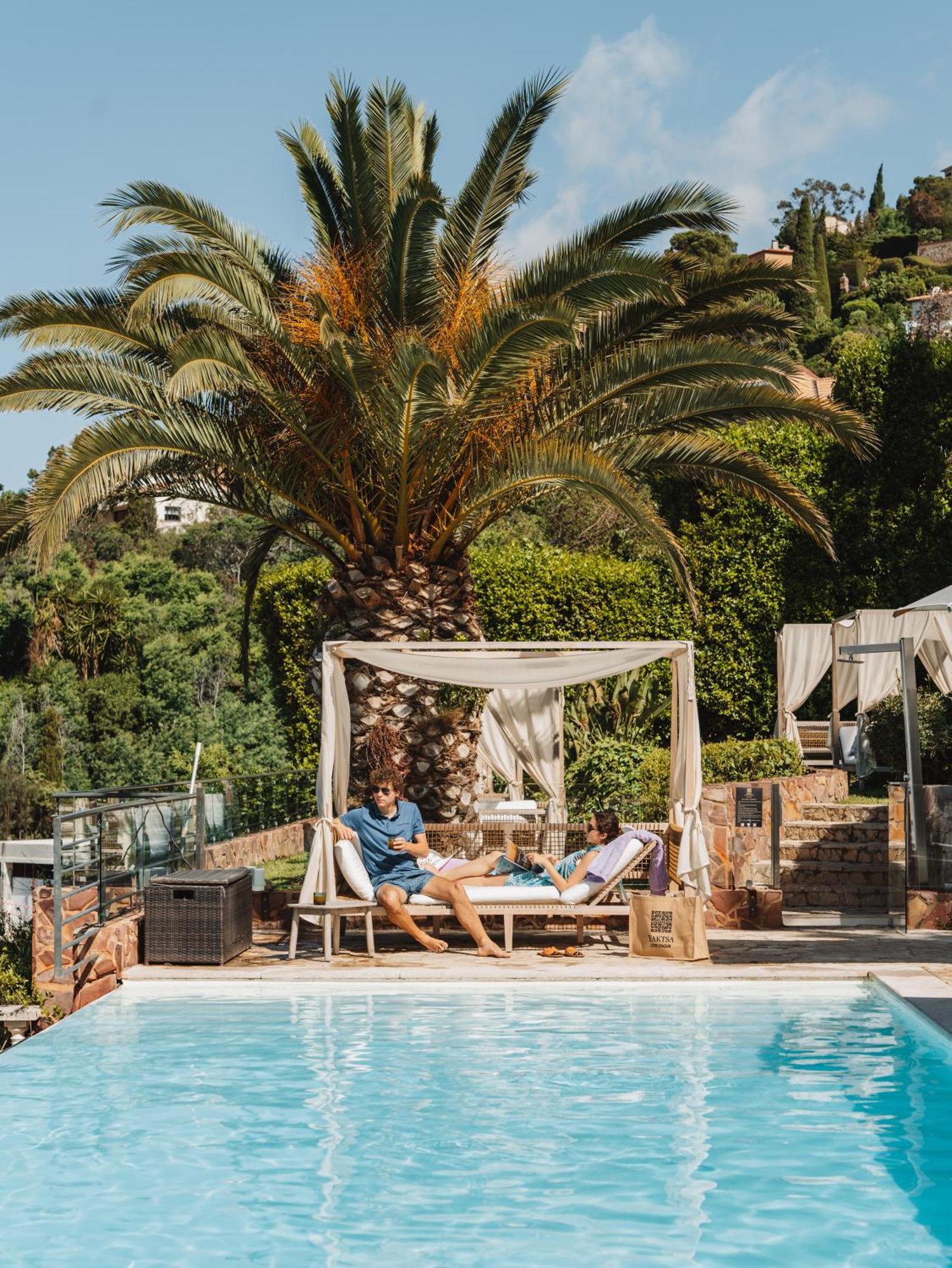 Hotel Tiara Yaktsa Cote D'Azur Théoule-sur-Mer Exterior foto